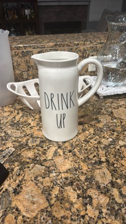 Drink Up Rae Dunn Pitcher