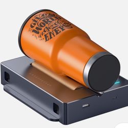 LaserPecker Versatile Electric Roller for LP2/LP3/LP4/LP5, Cylindrical Engraving Rotary Module for Jugs Bottles