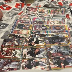 group of sports cards(football,baseball)