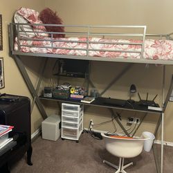 Bunk Bed/Desk Combo