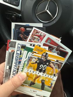 10 sports trading cards