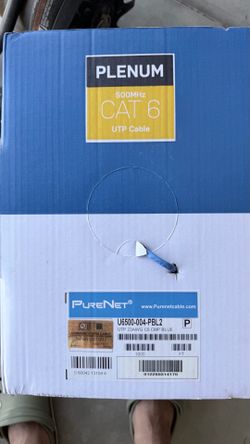 Cat6 cable, 1000ft