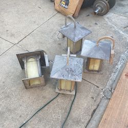 Lámparas Para Patio (cuatro)