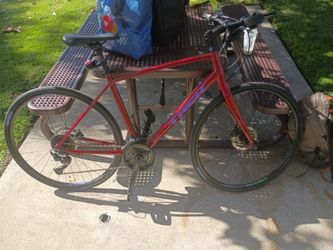 Trek Hybrid Bike Red
