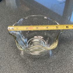 Crystal candy dish￼