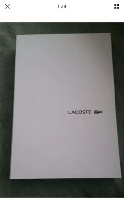 Lacoste Gift Shirt Box