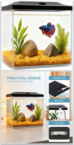 Fish tank 0,8 gallon