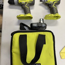 Ryobi Drill Set