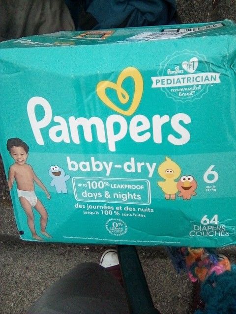 Pampers Baby Dry Size 6 64 Count Diapers