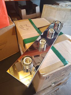 chrome finish vanity 4 light