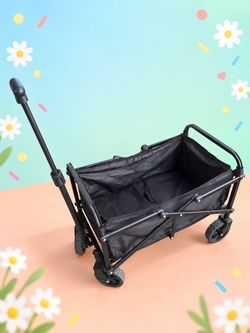 Cute black wagon
