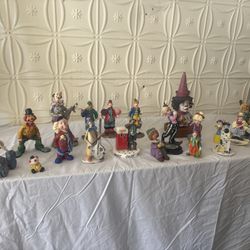 Clown Figurine Collection