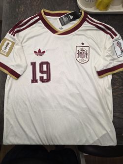 Lamine yamal away Spain World Cup jeresey size M
