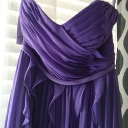 New purple dress as 8