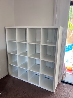 White shelf