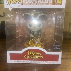 Pirates Of The Caribbean Treasure Skeleton Funko