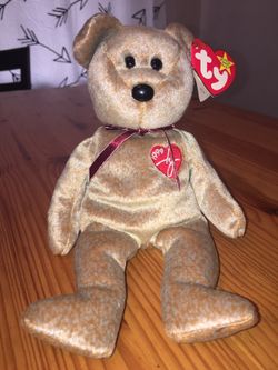 Ty Beanie Baby 1999 signature bear
