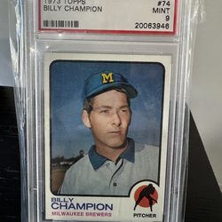 1973 Topps 🔥 PSA graded cards