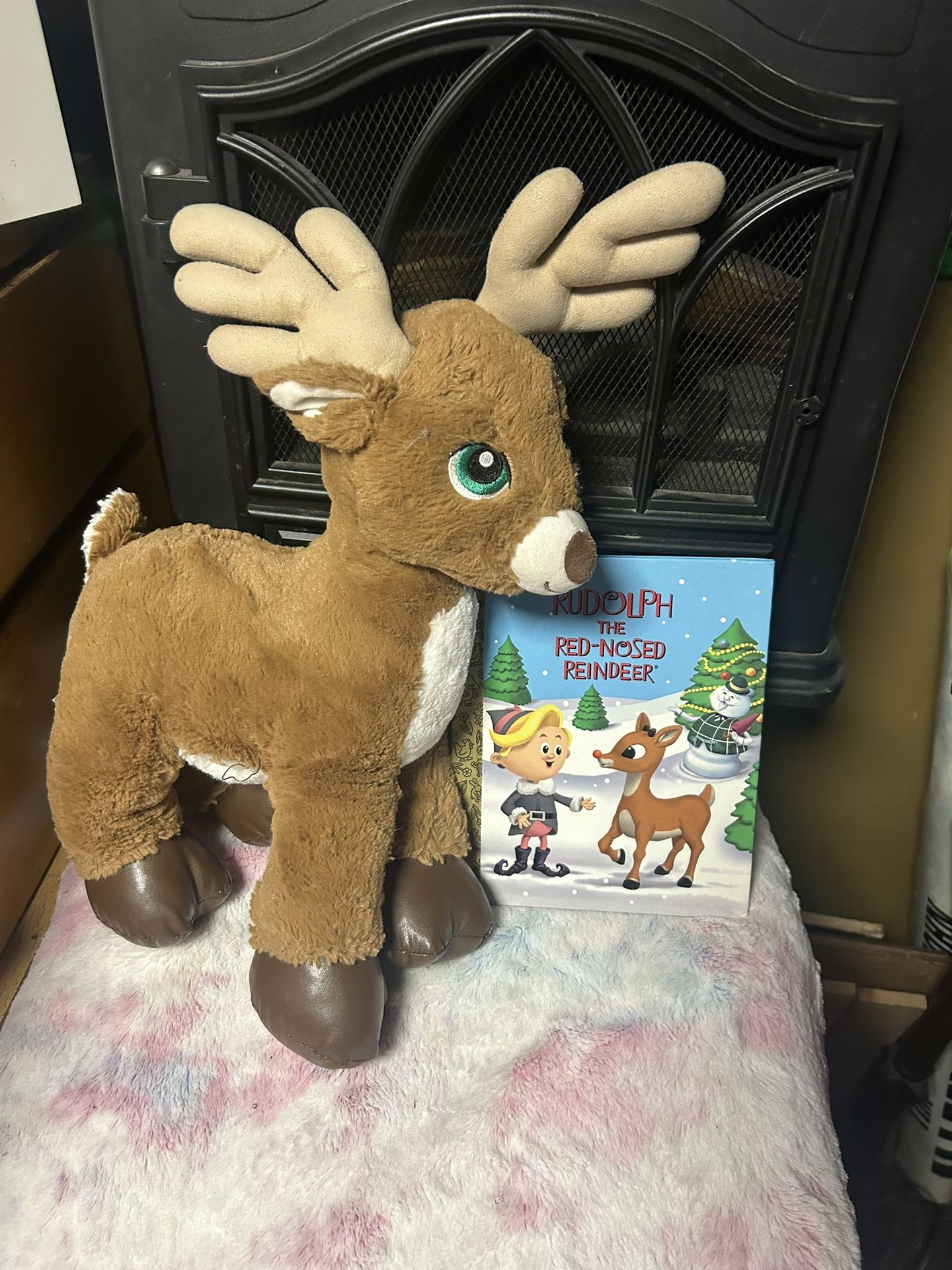Build a bear reindeer in book