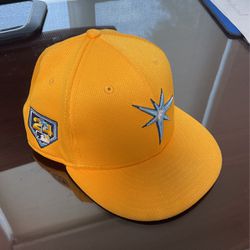 Rays Yellow Spring Training Hat