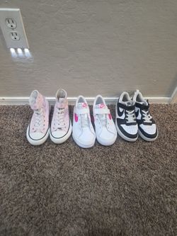 Converse and Nike 2Y Like new sneakers