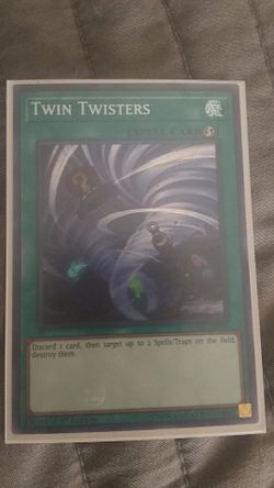 Yu-Gi-Oh Twin Twister Secret rare