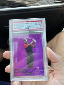 Tiger Woods Precious Metal Gems PMG