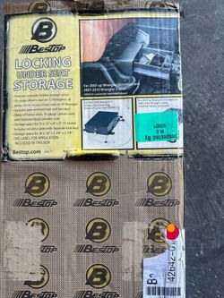 UNDERSEAT LOCKBOX FOR JEEP 07-18
