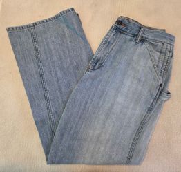 VTG Men's Old Navy Brand Light-Wash Painters Jeans (0018)