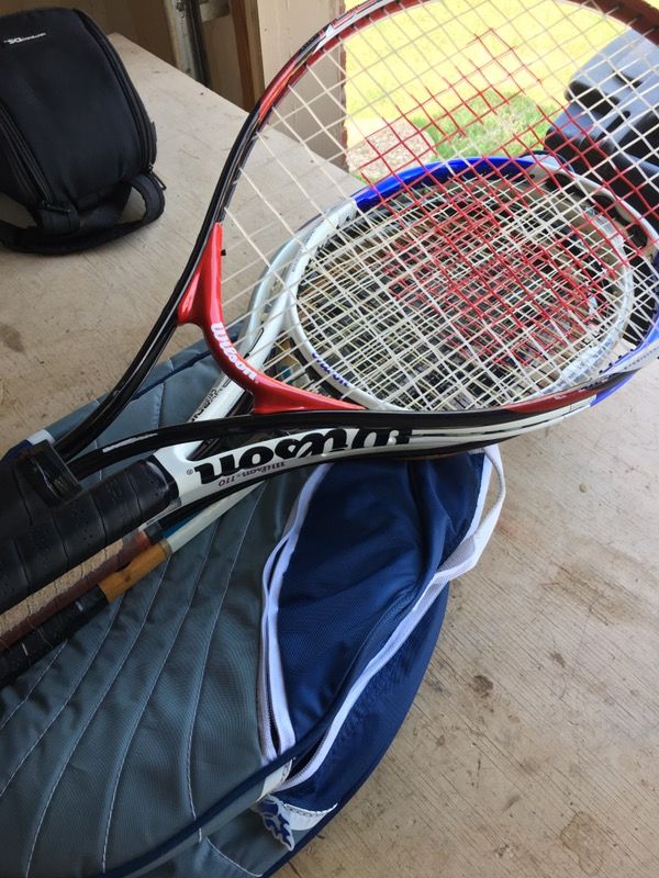 Tennis rackets $25