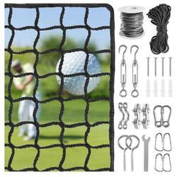 10 ft × 20 ft Nylon Rope Net & Steel Hanging Kit