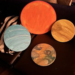 Hand Painted Planets 