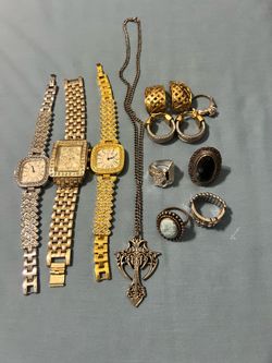 Mix, jewelry and watches