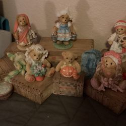 Cherished Teddies With Stand