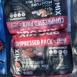Pro-mix Premium Compressed Soil