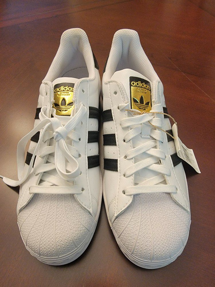 Adidas Superstar Vegan (FW2295) White Black Classic Sneakers Men’s Shoes-Size 9