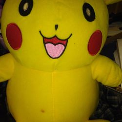Large Pikachu Plush