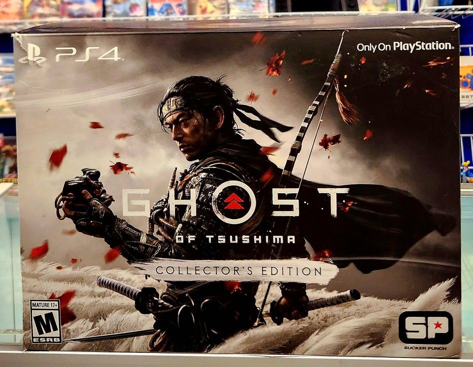 Ps4 Ghost Of Tsushima Collector's Edition Buy Ghost Of