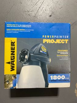 Wagner Power Painter Project 1800 PSI Paint Sprayer NEW IN BOX OBO – Never Used