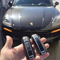 Porsche key fob