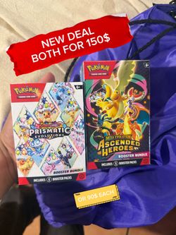 Ascended and Prismatic Booster bundles