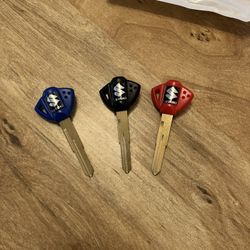 Suzuki motorcycle Keys (un Cut)