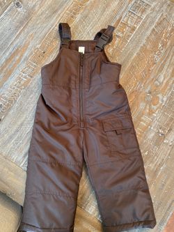 Carter’s brown snowsuit toddler size 2T