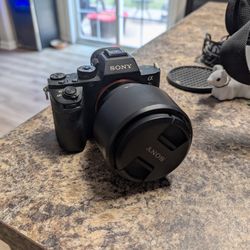 Sony A7R III Mirrorless camera with Sony FE 85mm f/1.8 Lens