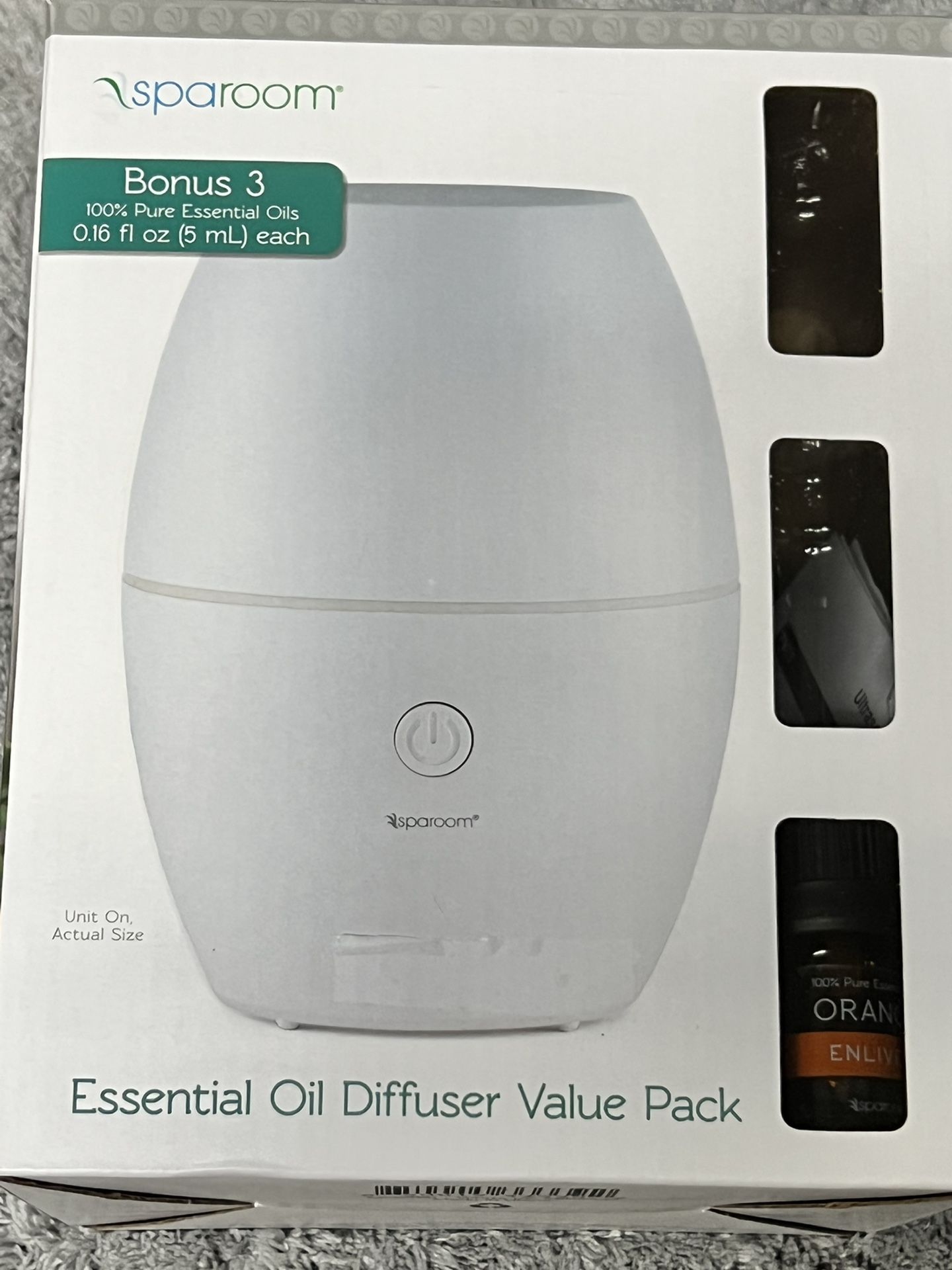 Sparoom Essential Oil Diffuser With One Oil