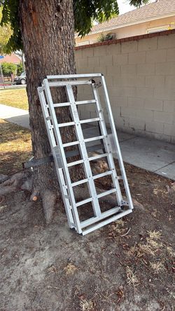 Trailer hitch receiver rack, $45