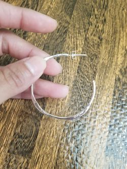 New earring 5.6 cm silver made in México