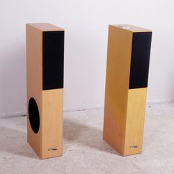 Dahlton K-1500ti Floor Tower Home Speakers  Subwoofer 400w loudspeakers Set Of 2 - Wood Finish