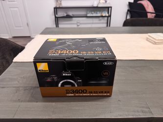 Nikon D3400 DSLR Camera 18-55mm VR Kit