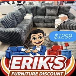 NEW SOFA AND LOVESEAT SECTIONAL RECLINER